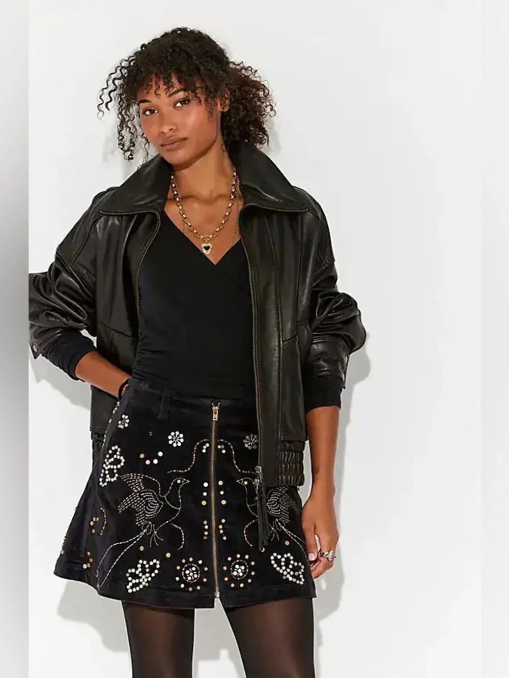Free People Quetzal Mini Skirt Size 0